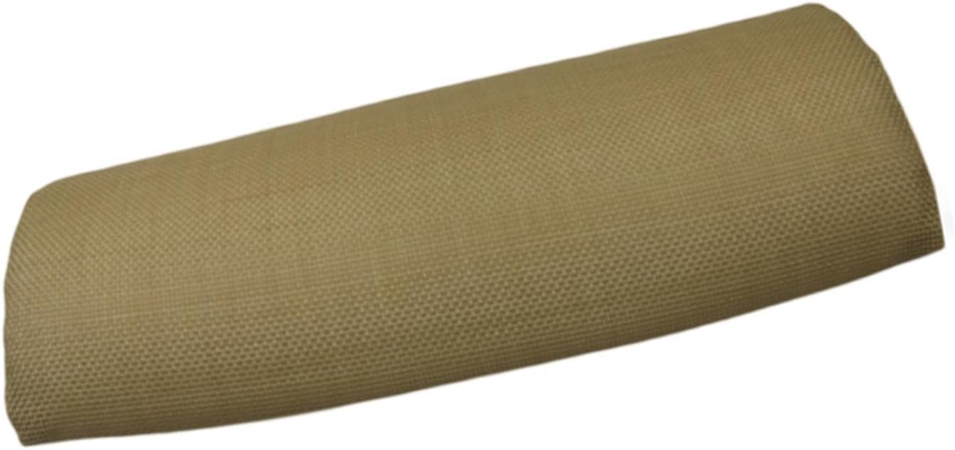 Chaise Lounge Head Pillow Neck Support Cushion Soft Removable with Elastic Band Recliner Headrest Pillow for Office Garden, Khaki