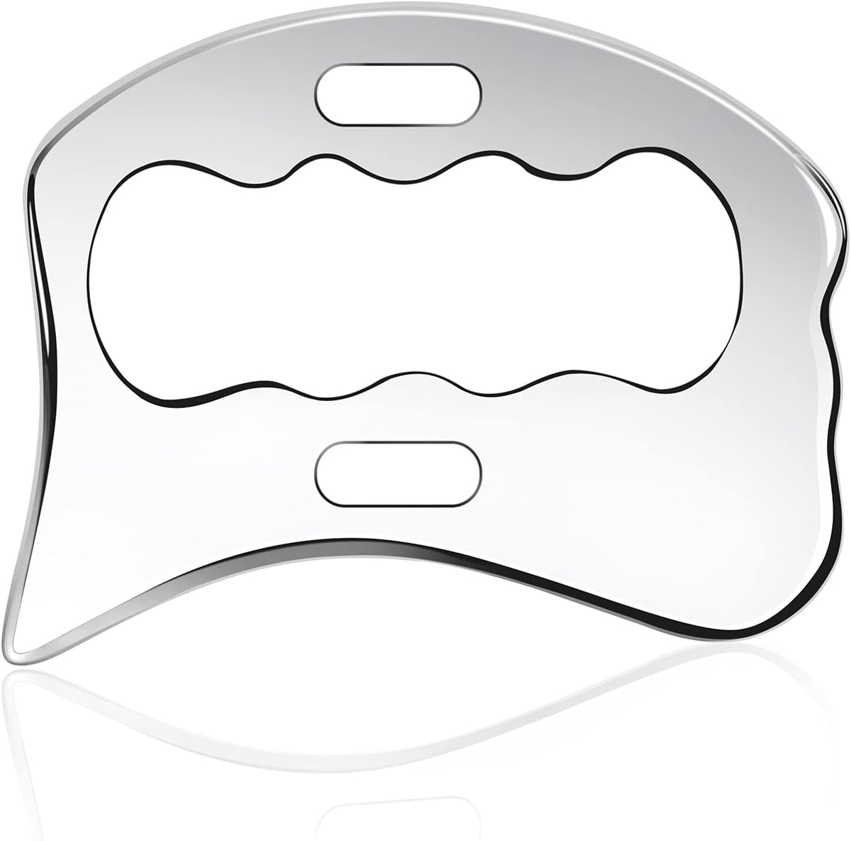 Gua Sha Scraping Tool Stainless Steel, Body Massage for Neck Back