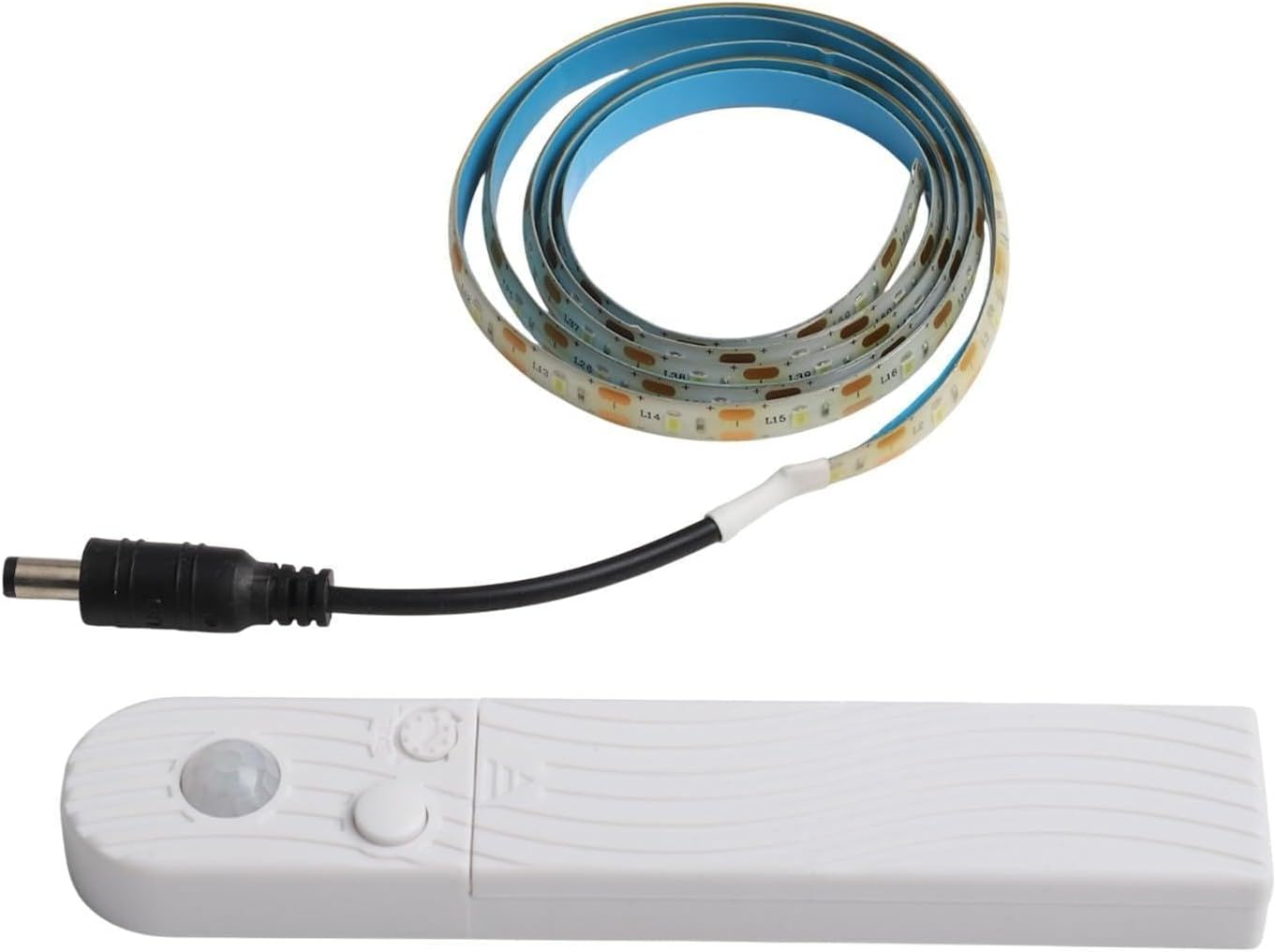 Led Motion Sensor Light Strip With Human Body Infrared Detection, Auto On/Off Night Light Bar For Cabinet Bed Wardrobe, Adjustable Brightness & Timer(warm light-1M)