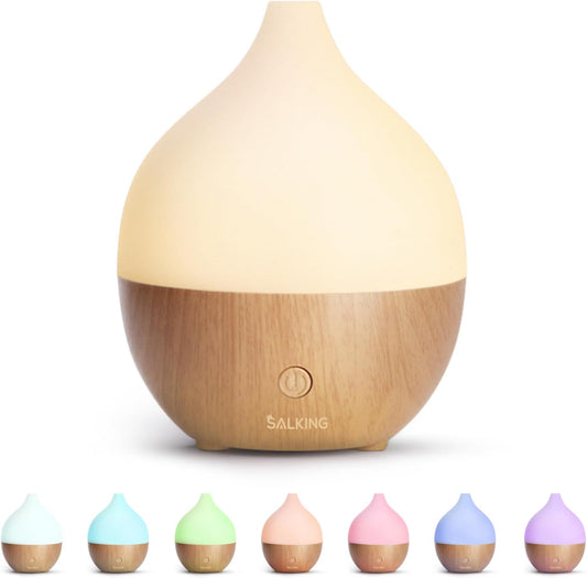 SALKING Essential Oil Diffuser for Home, 100ml Small Aromatherapy Diffuser