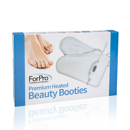 ForPro 1-Pair Heated Booties, Moisturizing | for Spa, Waxing & Salon Services, Disposable Spa Wear, Salon Apparel, Esthetician Supplies, Salon & Spa Essentials