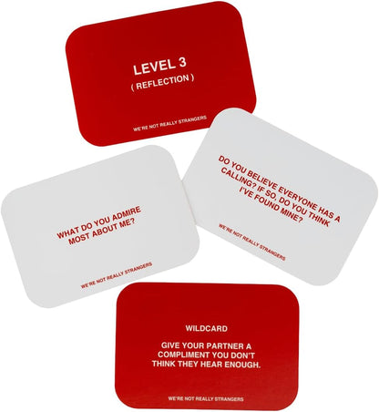 WE'RE NOT REALLY STRANGERS Self-Love Edition Card Game for Teens and Adults | 150 Cards, Journey to Self-Discovery and Empowerment for Singles & Couples, for Memorable Game Nights, Ages 15+, 1-2 Players