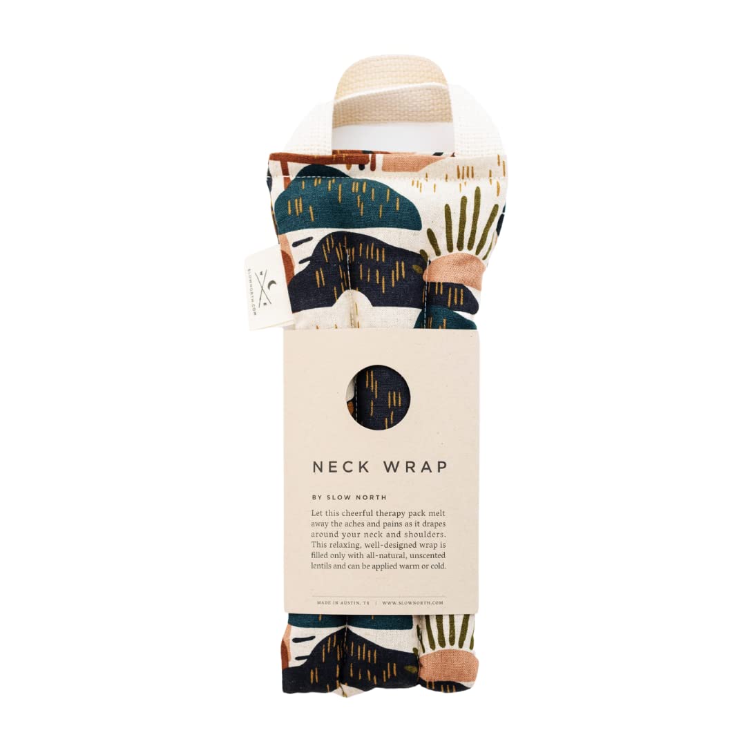 Slow North Hot & Cold Neck Shoulder Wrap: Natural Relief from Shoulder and Neck Ache, Menstrual Cramps Relief, and Stress Reduction
