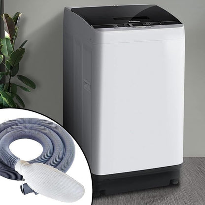 3pcs Washing Machine Lint Catcher- Elastic Cable Tie Design Washer Lint Catcher, Discharge Hose Lint Traps for Washing Machine Hose, Fits All Washing Machines