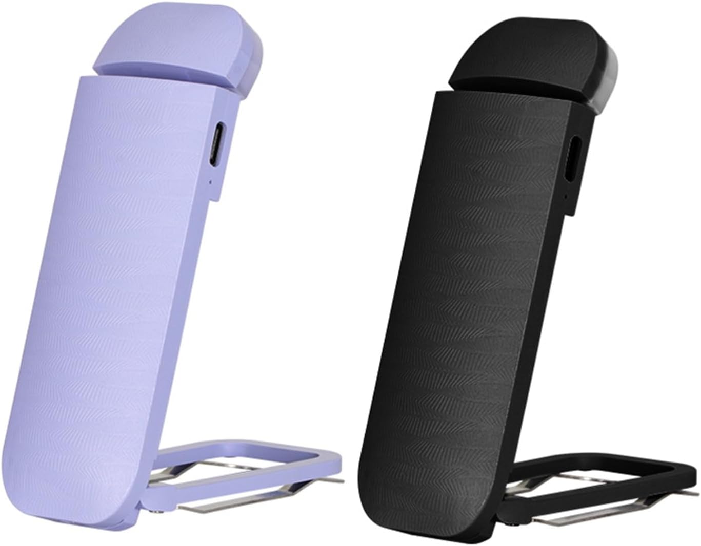HEMONNKAM Book Reading Light, Rechargeable Clip on Booklight, Eye Caring 3 Color Temperatures & 5 Brightness Levels, Night Use for Bed, Long Lasting, Reading at Night in Bed, Purple