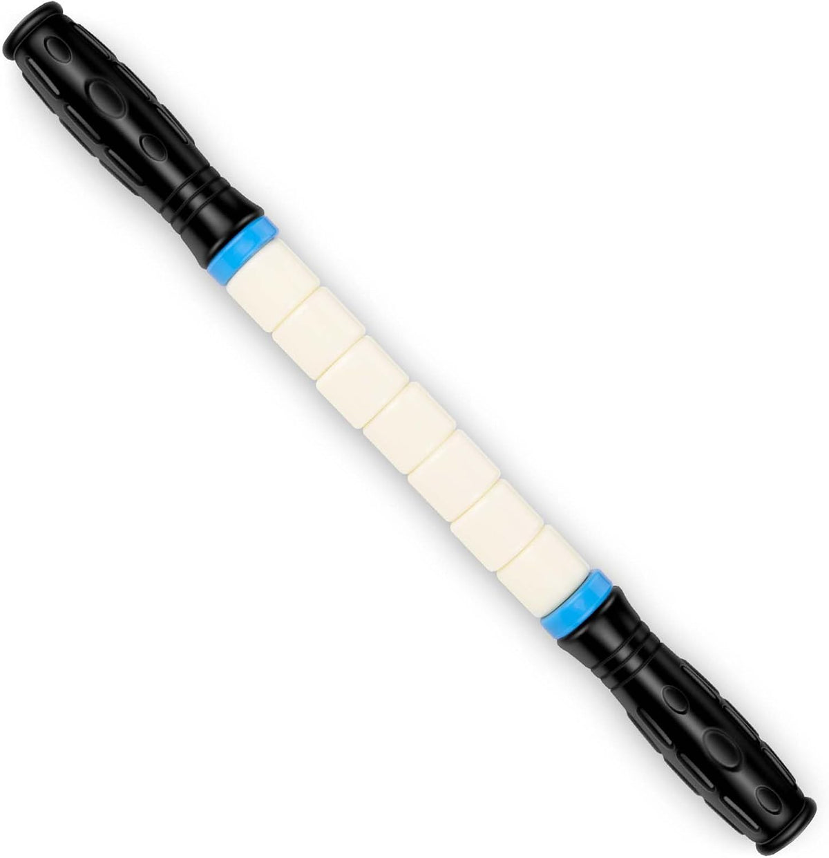 iGreely Portable Massage Roller Stick the Ultimate Muscle Roller 17 Inches Recommended By Physical Therapists Promotes Recovery Fast Relief for Cramps Soreness Tight Muscles-White