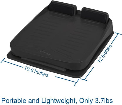 StrongTek Slant Board, ABS Plastic, Portable, 5 Angles 20°-50°, Non-Slip | 3.7 lb Lightweight Design, Secure Heel Support, Calf and Ankle Stretching, Physical Therapy, Home, Gym and Travel Use