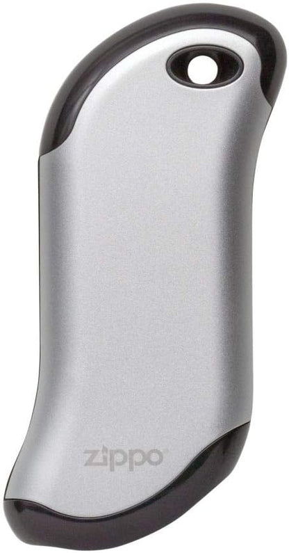 Zippo Silver HeatBank 9s Rechargeable Hand Warmer