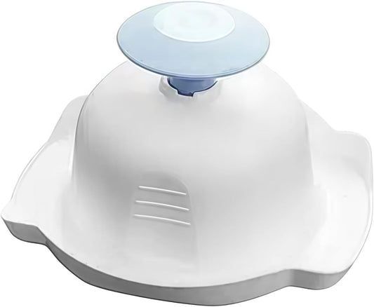 Mandoline Slicer Guard with Non-Slip Grip and Cut-Resistant Protection, Universal Safety Holder for Kitchen Slicers Graters, Dishwasher, Safe Food Prep Tool (Sapphire Blue)