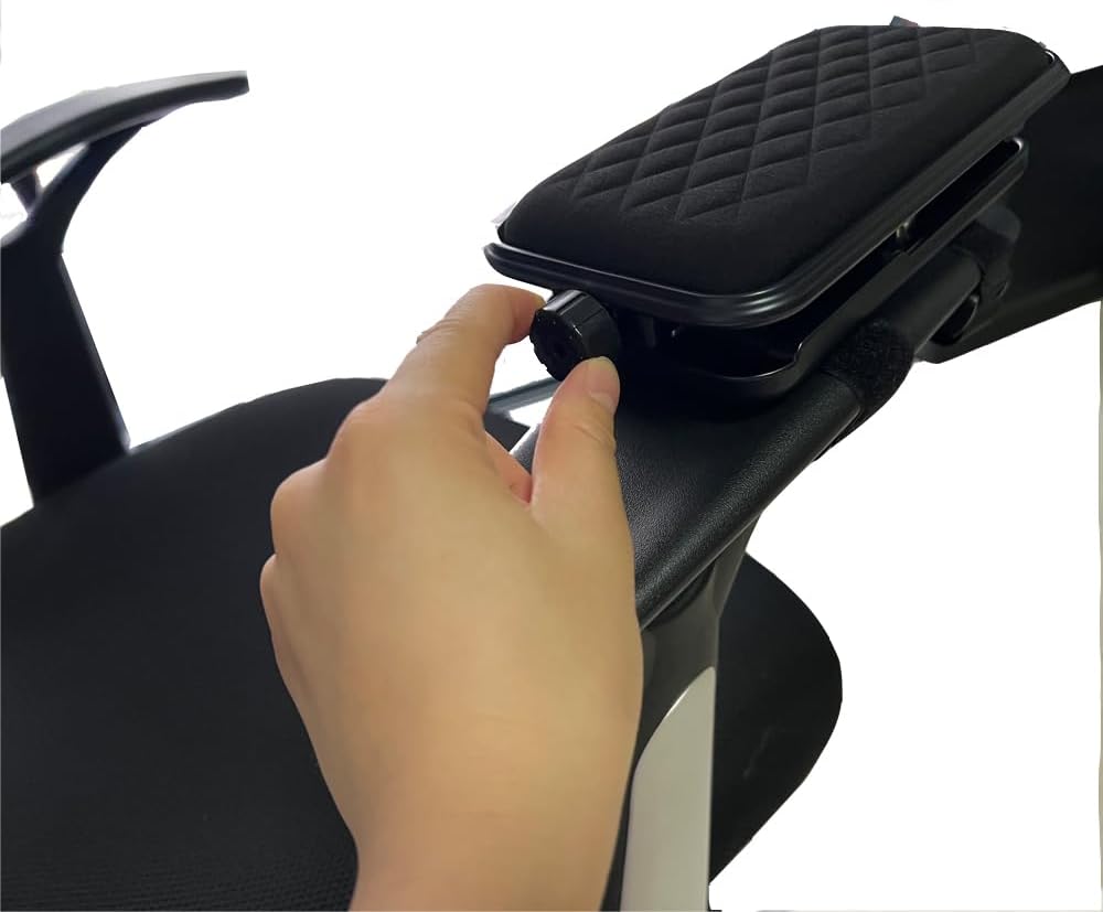 Office Chair Armrest Mouse Pad for Chair Arm Rest Extender Mouse Tray Arm Chair Support for Elbows Wrist Rest Hand Support