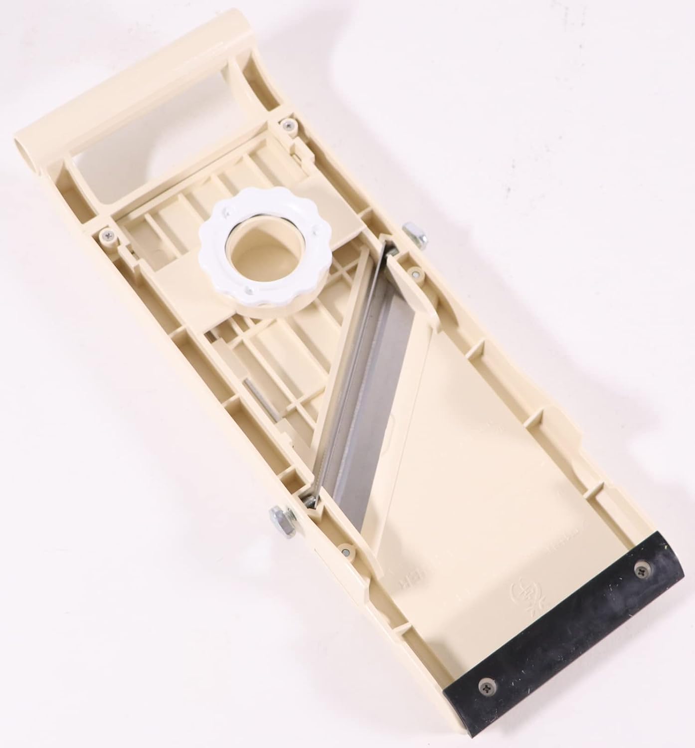 Benriner Mandoline Jumbo Slicer, Japanese Stainless Steel Blade, Beige