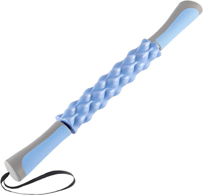 Wooden Cellulite Massage Roller for Legs and Thighs - Handheld Fascia Blaster Tool for Muscle Relief, Lymphatic Drainage & Body Sculpting - Anti Cellulite Massager for Women and Men (12 Wheel)
