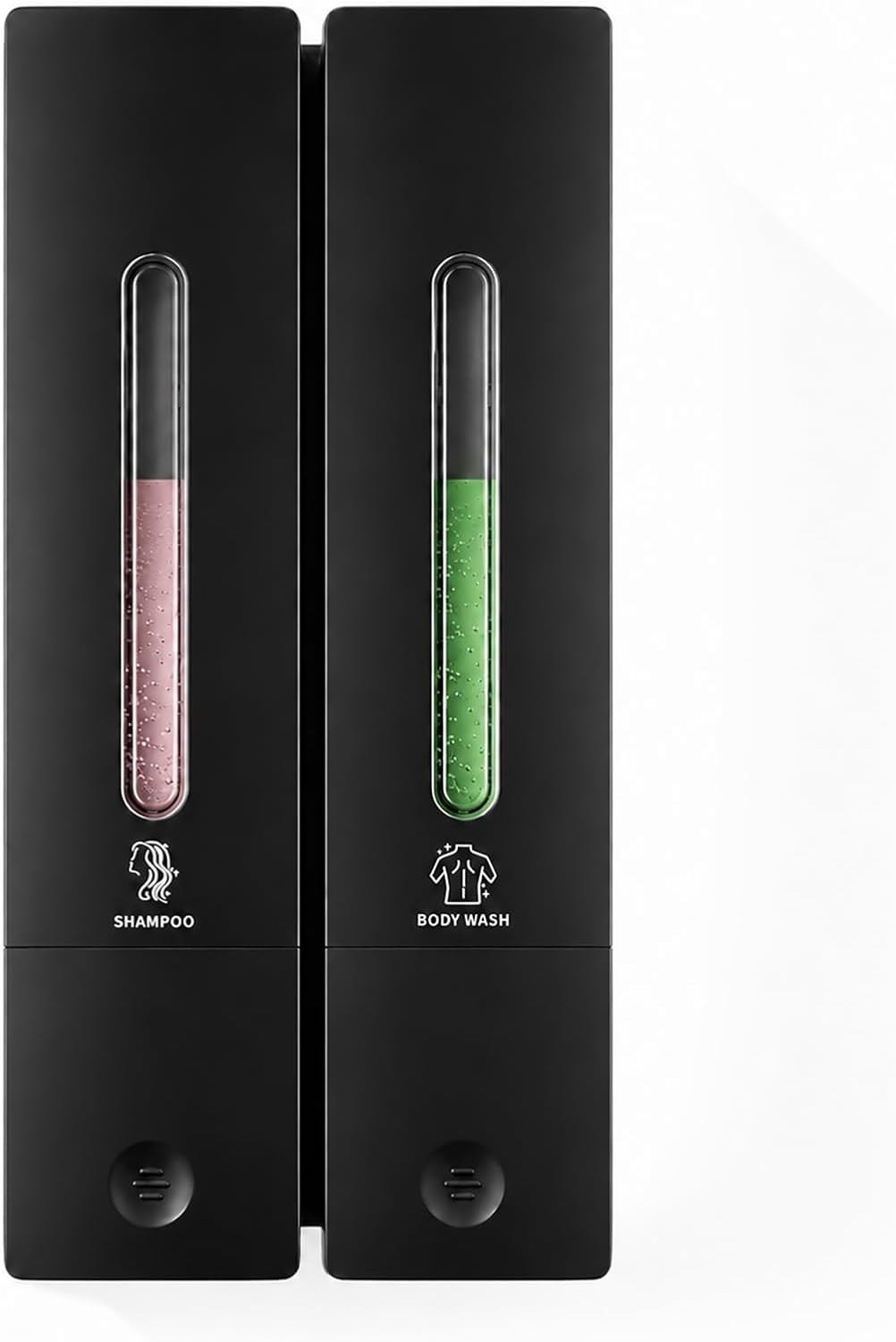 Shampoo and Conditioner Dispenser - Wall-Mounted 3-Chamber Shower Soap Dispenser, No-Drill, 1200ML Capacity, for Bathroom & Hotel