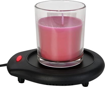 ASAWASA Candle Warmer for Large Jar, Coffee Mug Warmers | Safely Releases Scents Without a Flame, Melt Candle Quickly, Enjoy Your Warm Coffee Tea. Gifts for Festival Birthday Women