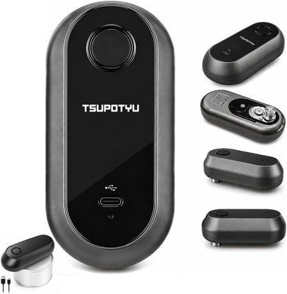 Rechargeable Auto Electric Can Opener, USB Charging, Smart Single-Touch Automatic Can Opener, Hands Free, Auto Stop, Smooth Edge, Perfect for Seniors,Women Men at Home, and Travel
