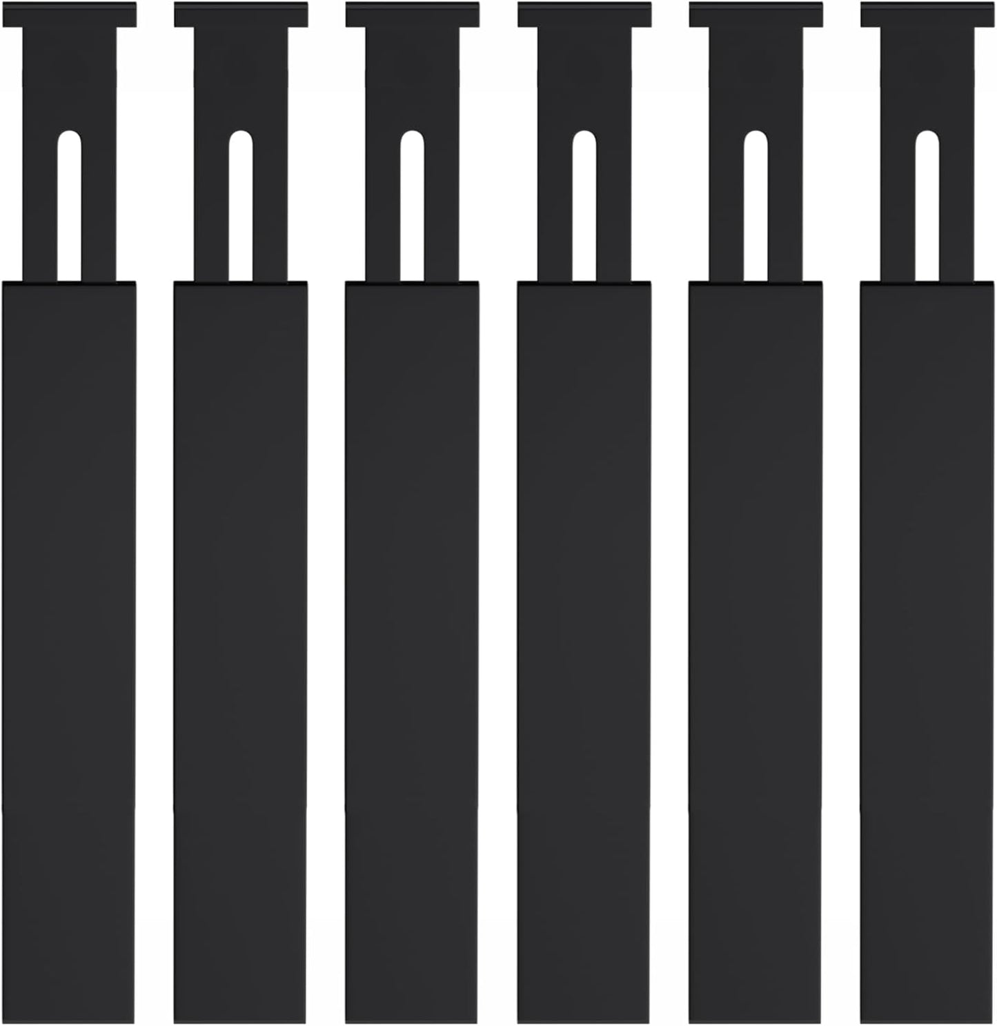 Bamboo Drawer Dividers, Adjustable Drawer Organizers, Fits 12.6–16" Drawers | 2.5" High, 4 Pack Expandable Drawer Separators for Kitchen, Nursery, Dressers & Office Storage, Natural