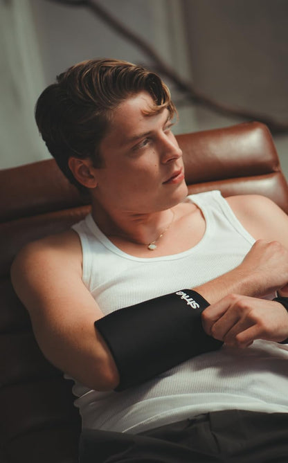 Strive Wrist/Ankle Sleeve, Hot & Cold Therapy, Gel Compression, 2-Pack | Hot & Cold Therapy, Pain Relief, Gel Compression, 360° Coverage for Arthritis, Tendinitis, Injuries, Swelling, Bruises (2-Pk)
