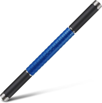 Muscle Roller Stick,17" Massage Roller for Muscle Deep Tissue Massage Black