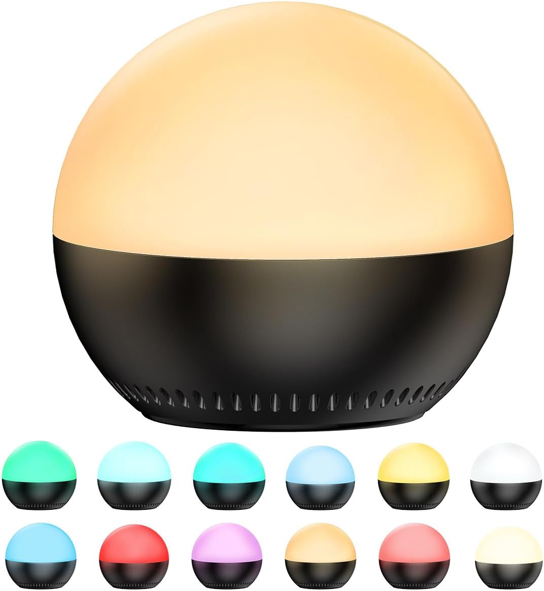 Portable Sound Machine Mini White Noise Machine Baby Shushing Brown Noise Machine with 30 Soothing Sounds for Kids Adults Dogs Auto-Off Timer 32 Volume Levels Sleep Machine for Home Office Privacy