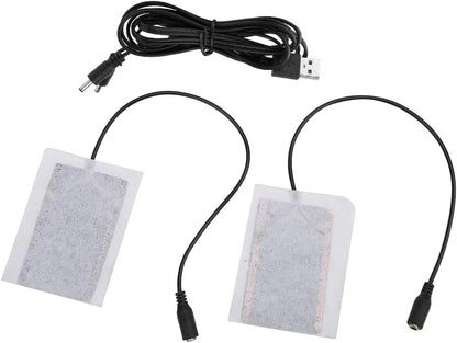 Portable 5V Carbon Fiber Heating Pad , Hand Warmer , USB Electric Fever Heat Mat for Keeping Warm in Gloves and Pockets , Mountaineering Protective Equipment