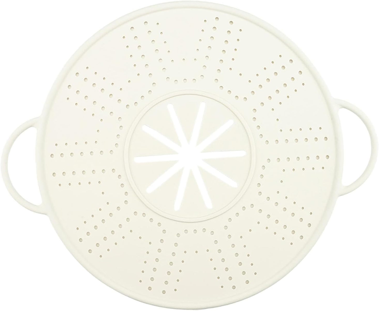 Silicone Spill Lid, Boil-Over, Silicone Splatter Screen for Soup Pot, Pink