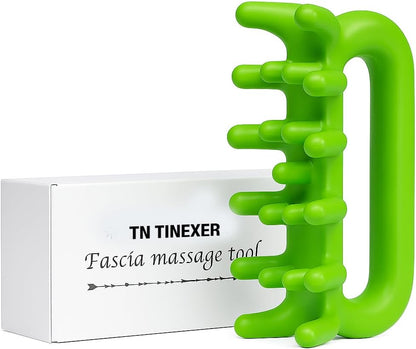 Fascia Massage Tool Trigger Point Massage Tools Anti Blaster for Cellulite Massager Tool Reaching Deep Myofascial Tissue Throughout The Body Release Muscle Knot Reduction (Pink)