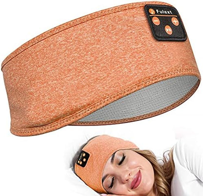 Perytong Sleep Headphones Bluetooth Wireless Sports Headband, Long Playtime Lightweight Headphones Hi-Fi Stereo Ergonomic ASMR Sleep Headphone Cool Gadget Gift for Men Women Black