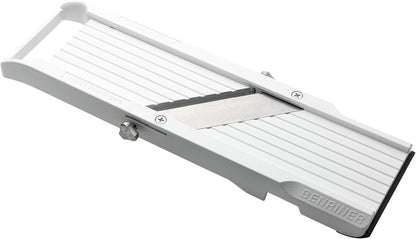 Benriner Mandoline Jumbo Slicer, Japanese Stainless Steel Blade, Beige