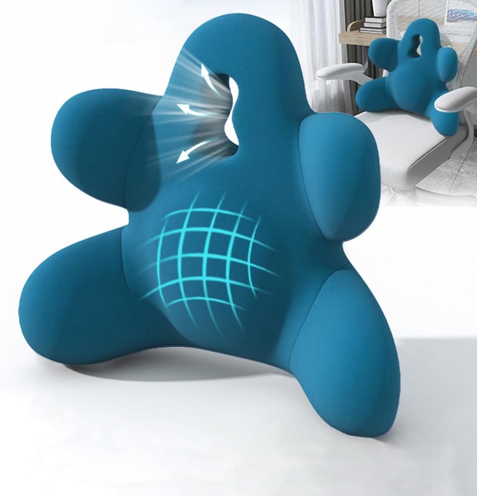 Lumbar Support Pillow for Office Chair, Back Support Pillow for Car, Chair