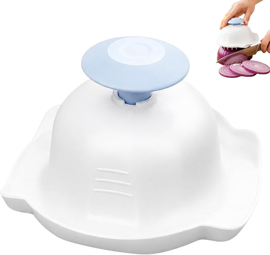 Onion Slicer Holder, Cut Resistant Finger Guard for Slicer and Vegetable Grater, Universal Protector Anti Cut Holder for Kitchen Tools, Graters and Food Prep Accessories
