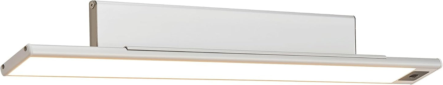 HEYAN 16inch Under Cabinet Lighting, Wall-Mounted Study Lights | 3 Color Temps&Dimmable Hand Sweep Sensor, 90° Rotatable ,Non-Rechargeable, Magnetic Under Closet Lights for Reading,Work