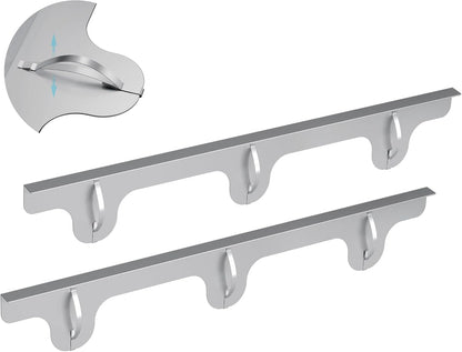 Stove Gap Covers, 2 Pack Stainless Steel Stove Gap Filler Black | Heat Resistant Oven Gap Filler Adjustable Length Range Trim Kit Non-Slip Stove Guard Between Stove Top & Counter