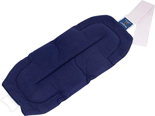 Bed Buddy Back Wrap - Microwavable Heating Pad & Cold Pack for Back, Shoulder, Neck Pain Relief - Moist Heat Therapy Wrap with Adjustable Strap, Soft-Touch Fabric, Reusable & Natural Fill