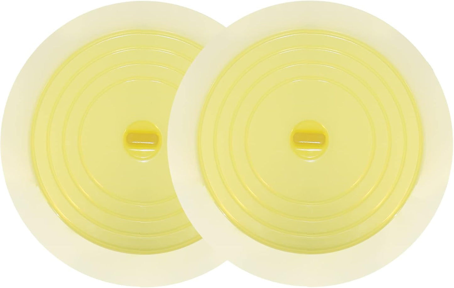 Shower Drain Hair Catcher Tub Stopper, V-TOP Drain Cover for Shower to Catcher Hair, Silicone Bathtub Drain Plug Suit for Bathroom Kitchen and Laundry, 4 Pack