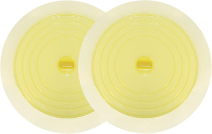 Shower Drain Hair Catcher Tub Stopper, V-TOP Drain Cover for Shower to Catcher Hair, Silicone Bathtub Drain Plug Suit for Bathroom Kitchen and Laundry, 4 Pack