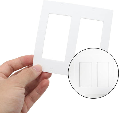 30pcs Electrical Outlet Insulation Pads,Draft Sealers Foam Gasket Outlet Insulators,Compatible Wall Light Switch Socket Covers for Home Improvement(Style A)