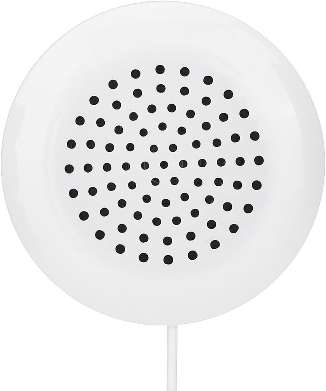 Pillow Speaker for Sleeping, DIY 3.5mm Mini Stereo Speaker Wired for MP3 MP4 Mobile Phone Portable CD, Diameter 2.4in Thickness 0.6in, White