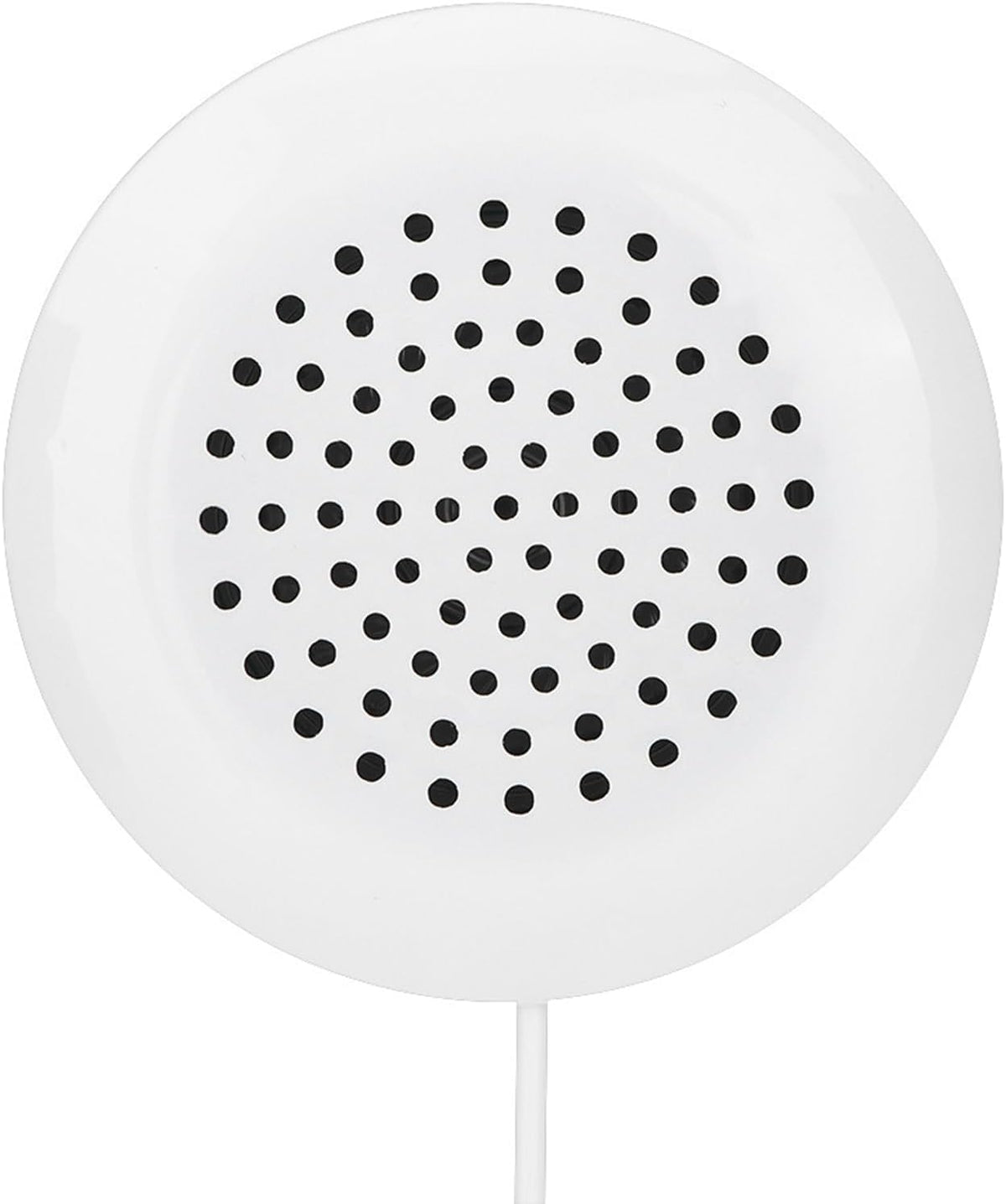 Pillow Speaker for Sleeping, DIY 3.5mm Mini Stereo Speaker Wired for MP3 MP4 Mobile Phone Portable CD, Diameter 2.4in Thickness 0.6in, White
