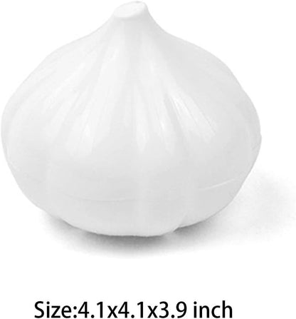 6PCS Fresh Food Savers Vegetable Fruit Shape Containers Set,Reuseable Avocado Lemon Tomatoes Pepper Onion Garlic Storage Keeper Sealing Box Fresh Bowls for Refrigerators