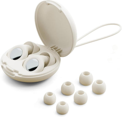 Ear Plugs for Sleeping Noise Cancelling – 30dB Reusable Silicone Earplugs with 8 Ear Tips & Case, Ideal Sleep Ear Plugs, Soft & Cozy Hearing Protection for Sleep, Concerts, Work, Travel & Focus