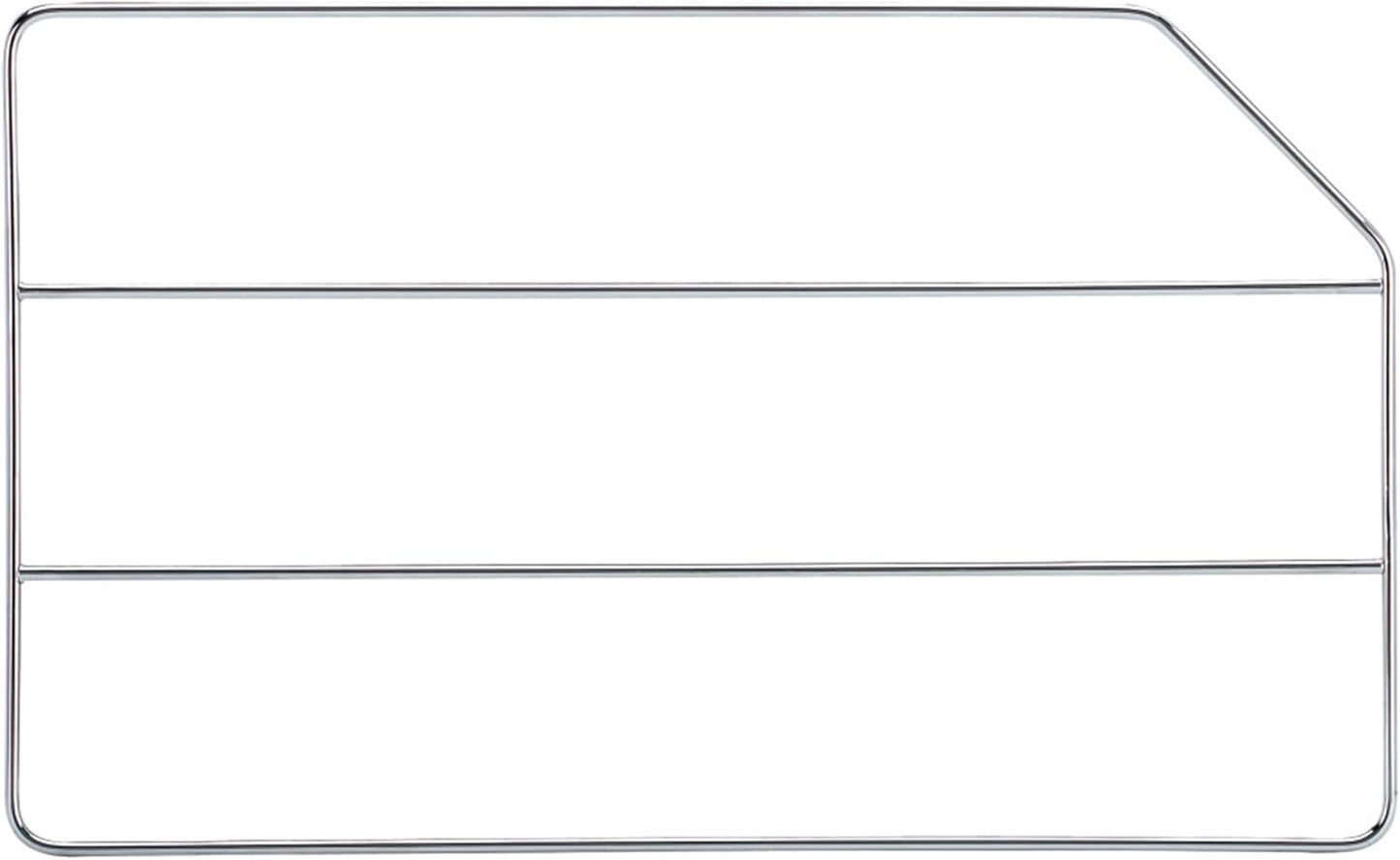 Rev-A-Shelf 12" Bakeware and Tray Divider for Wall/Base Cabinets, Chrome | Baking & Cookie Sheet Organizer, Min Opening Width of 3", 597-12CR-2-1