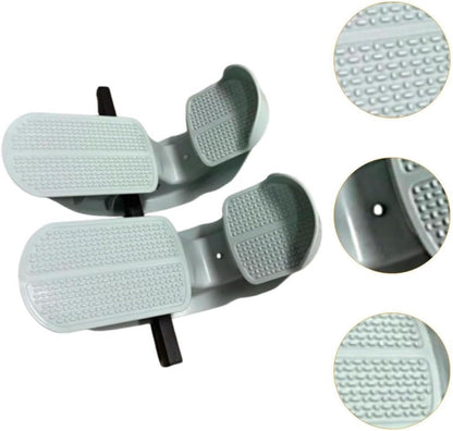 SM SunniMix 2 Pieces Foot Rocker Stretcher Calf Stretching Board Ankle Tool Pedal Featuring Nonslip pp Structure for Enhanced Comfort Suitable for Gift Giving, Blue