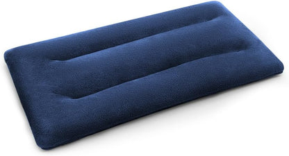 MORLIDEN Neck Heating Pad Microwavable for Shoulders, Warmer Wrap Microwave Heating Pad for Neck and Shoulders for Pain Relief (Navy Blue)