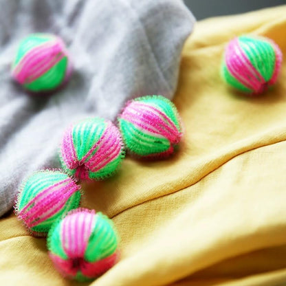5 Pack Multicolor Hair Remover Laundry Balls, Reusable Pet Hair Catcher for Washing Machine and Dryer,for Clothing Dog Cat Pet Hair Remover for Laundry Lint Remover Washing Balls Dryer Balls
