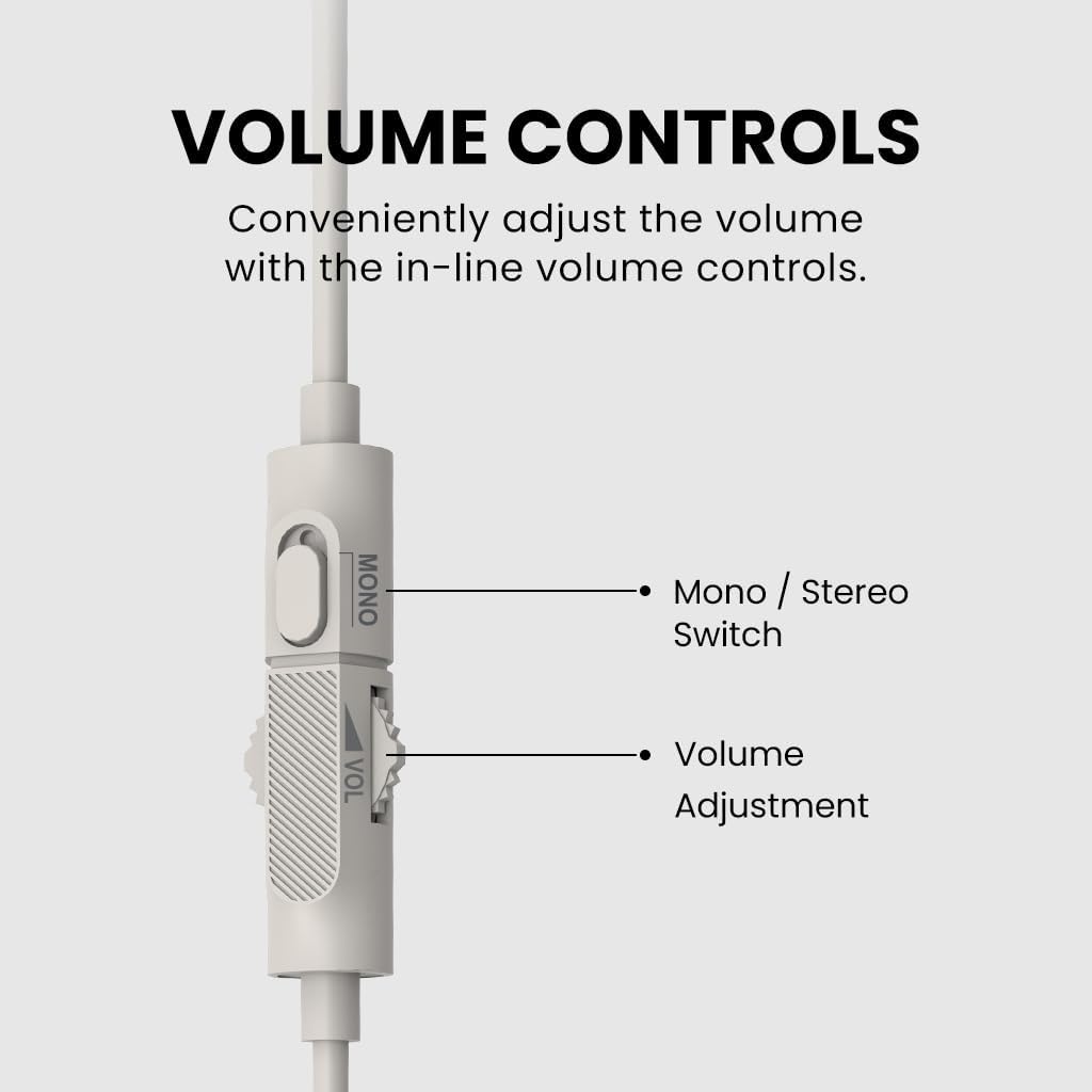 Avantree Slumber B - Sleeping Pillow Headphones for Side Sleepers, Wired Pillow Speaker with Low-Volume Audio, No Charging Needed, Comfortable Design, USB-C & AUX for Podcasts & Audiobooks