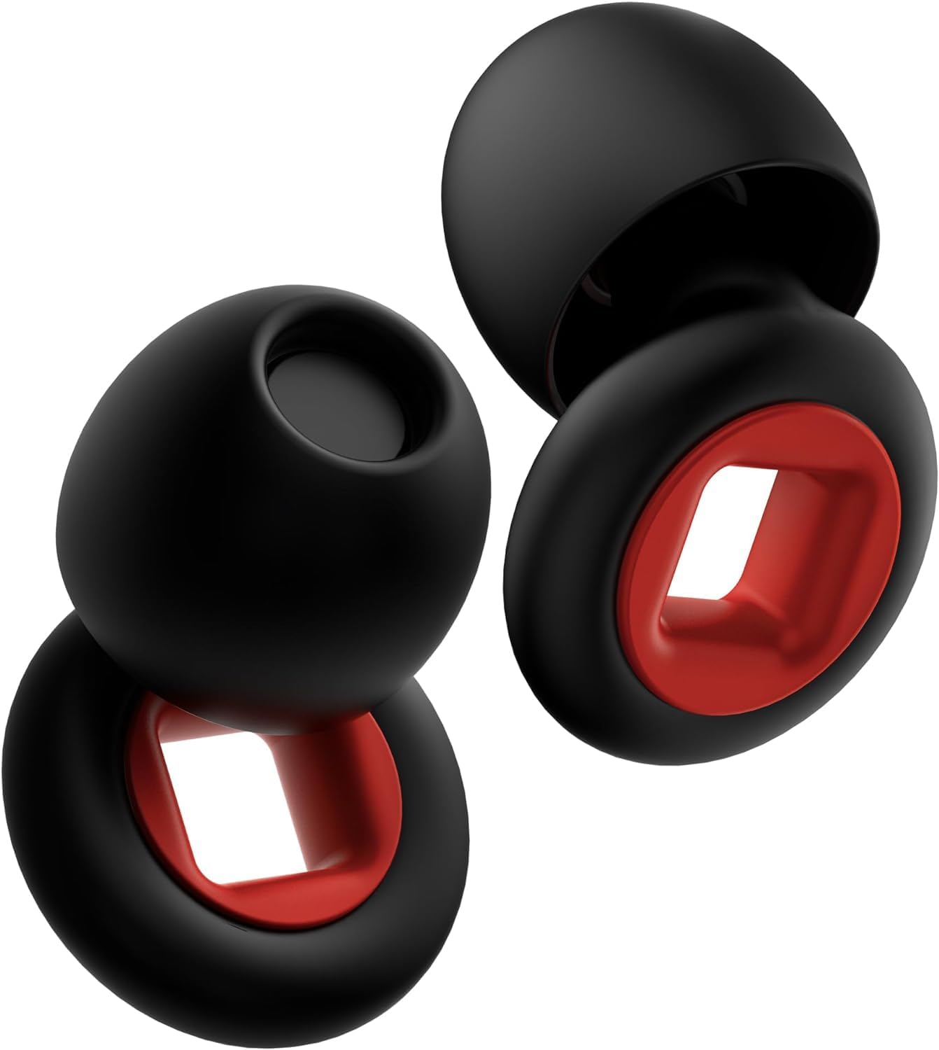 Quiet Ear Plugs for Sleep, Noise Reduction – Super Soft, Reusable Hearing Protection in Flexible Silicone for Sleep, Concerts Noise Sensitivity - 8 Ear Tips in XS/S/M/L – 28dB