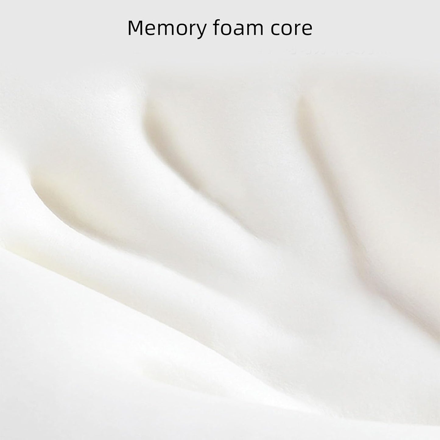 Knee Pillow for Back Sleeping Half Moon Bolster Pillow for Legs High Rebound Memory Foam Semi Circle Ankle and Foot Comfort Machine Washable Cover