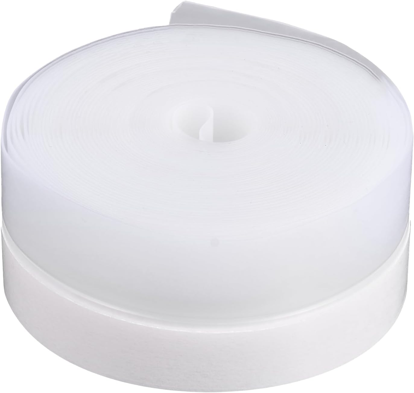 Silicone Seal Weather Stripping Tape 16.5 Feet Strip Bottom Draft Insulation Stopper Tape Weatherproof Soundproof for Door or Window Bathroom Shower Glass Gaps（45mm*5m）