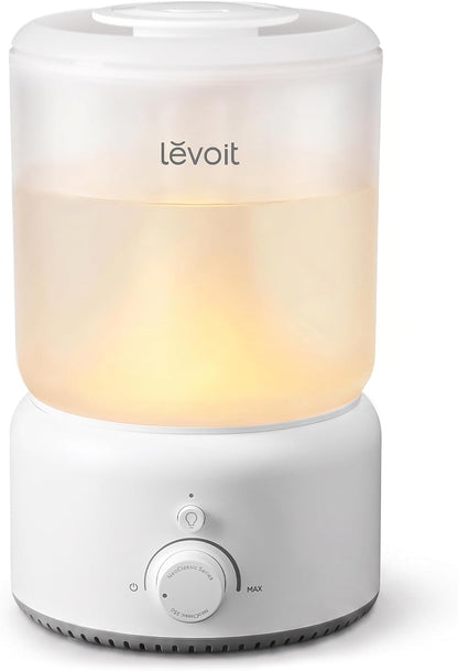 Levoit Humidifiers for Bedroom, Smart Warm and Cool Mist, Symptom Relief