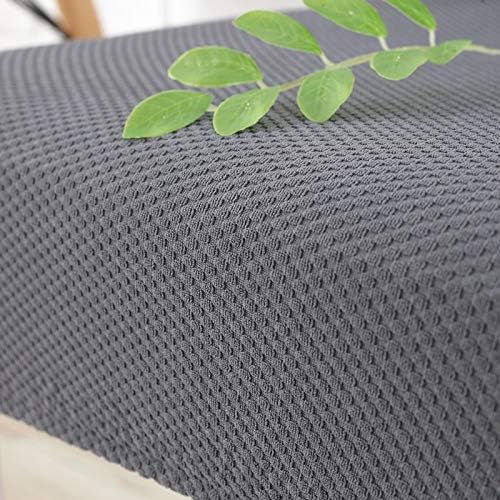Isccdy Removable Washable Office Chair Armrest Slipcovers Covers Pads (Gray)